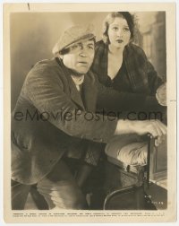4w1323 INFORMER 8x10.25 still 1935 great close up of Victor McLaglen & Margot Grahame, John Ford!
