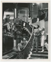 4w1337 IT HAD TO BE YOU candid 8.25x10 still 1947 director filming Ginger Rogers & Wilde by Lippman!