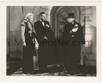 4w1379 LADY & THE MONSTER deluxe 8.25x10 still 1944 Ralston, Arlen & Erich Von Stroheim with monkey!