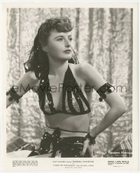 4w1384 LADY OF BURLESQUE 8.25x10 still 1943 close up of sexy Barbara Stanwyck in skimpy outfit!