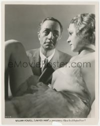 4w1395 LAWYER MAN 8x10 still 1933 sexy close portrait of sexy Claire Dodd & William Powell!