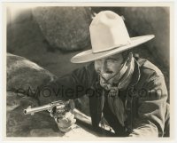 4w1400 LIGHTNING CARSON RIDES AGAIN 8x10 still 1938 best portrait of cowboy Tim McCoy with gun!