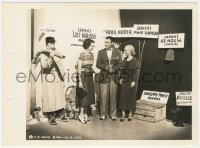 4w1418 LOST HORIZON candid 8x11 key book still 1937 Colman, Wyatt & Jewell with movie props by Marion!