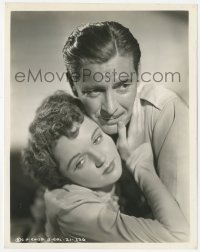 4w1416 LOST HORIZON 8x10.25 still 1937 romantic close up of Ronald Colman enbracing Jane Wyatt!