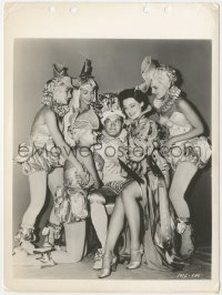 4w1421 LOUISIANA PURCHASE 8x11 key book still 1941 Bob Hope with Vera Zorina & other sexy ladies!