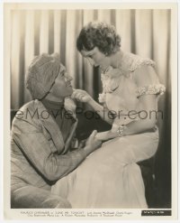 4w1424 LOVE ME TONIGHT 8x10 still 1932 romantic c/u of Jeanette MacDonald & Maurice Chevalier!