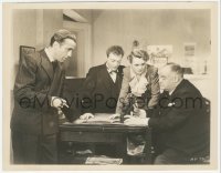 4w1438 MALTESE FALCON 8x10.25 still 1941 Humphrey Bogart, Lorre, Astor & Greenstreet with the bird!