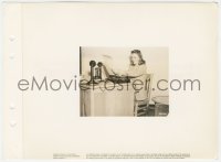 4w1465 MEET JOHN DOE 8x11 key book still 1941 Barbara Stanwyck takes story from typewriter!