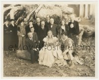 4w1469 MIDSUMMER NIGHT'S DREAM candid 8.25x10 still 1935 Methodist Church bishops visit the set!