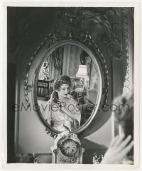 4w1483 MR. SKEFFINGTON 8.25x10 still 1944 great close up of Bette Davis looking in mirror!