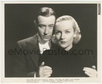 4w1594 RUMBA 8.25x10 still 1935 incredible portrait of beautiful Carole Lombard & George Raft !