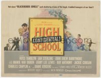 4w0155 HIGH SCHOOL CONFIDENTIAL TC 1958 sexy teen Mamie Van Doren is a teacher's nightmare!