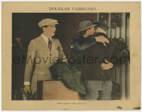 4w0577 HIS MAJESTY THE AMERICAN LC 1919 Douglas Fairbanks laughing by guys kissing & hugging!