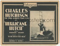 4w0157 HURRICANE HUTCH chapter 6 TC 1921 Stunt King Charles Hutchison, At the Risk of His Neck!