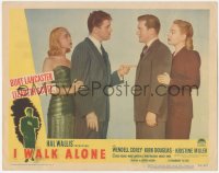 4w0598 I WALK ALONE LC #5 1948 Lizabeth Scott, Burt Lancaster, Kirk Douglas & Kristine Miller!