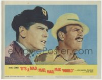 4w0608 IT'S A MAD, MAD, MAD, MAD WORLD LC #6 1964 super close up of Terry-Thomas & Milton Berle!
