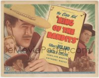 4w0178 KING OF THE BANDITS TC 1947 Gilbert Roland as The Cisco Kid & Chris-Pin Martin as Pancho!