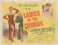 4w0181 LADIES OF THE CHORUS TC 1948 the love secrets of Marilyn Monroe at the start of her career!