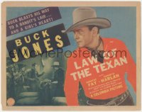 4w0190 LAW OF THE TEXAN TC 1938 Buck Jones blasts his way to a bandit's lair & a girl's heart!