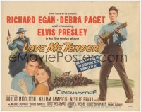 4w0199 LOVE ME TENDER TC 1956 1st Elvis Presley, great images with Debra Paget & with guitar!