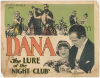 4w0203 LURE OF THE NIGHT CLUB TC 1927 Viola Dana, art of couples dancing, Joseph P. Kennedy, rare!