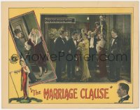 4w0660 MARRIAGE CLAUSE LC 1926 Warner Oland & Billie Dove at party, directed by Lois Weber!