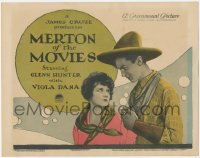 4w0665 MERTON OF THE MOVIES LC 1924 Glenn Hunter, Viola Dana, from George S. Kaufman's play!