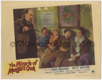 4w0668 MIRACLE OF MORGAN'S CREEK LC #6 1943 Sturges, Bracken & Betty Hutton held at gunpoint!