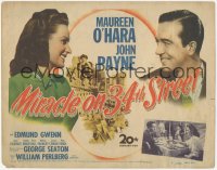 4w0220 MIRACLE ON 34th STREET TC 1947 Maureen O'Hara, John Payne, Edmund Gwenn, Natalie Wood!