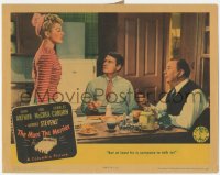 4w0677 MORE THE MERRIER LC 1943 Joel McCrea between sexy Jean Arthur & Charles Coburn!