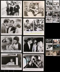 4x0938 LOT OF 22 AUTOGRAPHED 8X10 STILLS 1950s-1990s Matthew Broderick, Debra Winger & more!