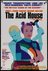 5b0808 ACID HOUSE 1sh 1998 3 short bizarre English stories by Irvine Welsh!