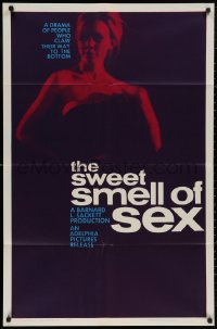 5d1099 SWEET SMELL OF SEX 1sh 1965 'lost' sexploitation melodrama directed by Robert Downey Sr.