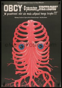 5h0297 ALIEN commercial Polish 26x38 2017 Ridley Scott classic, different art by Jakub Erol!