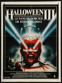 5j0130 HALLOWEEN III Belgian 1982 Season of the Witch, horror sequel, the night no one comes home!