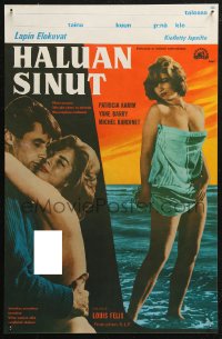 5j0174 HEAT OF THE SUMMER Finnish 1960 Michel Bardinet, Yane Barry, directed by Louis Felix!