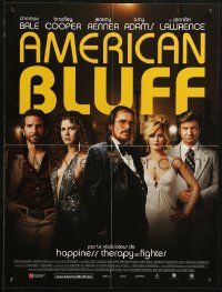 5j0319 AMERICAN HUSTLE French 16x21 2014 Christian Bale, Cooper, Jennifer Lawrence, American Bluff!