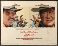 5j0847 BIG JAKE 1/2sh 1971 Richard Boone wanted gold but John Wayne gave him lead instead!