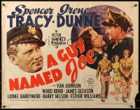 5j0900 GUY NAMED JOE style A 1/2sh 1944 WWII pilot Spencer Tracy loves Irene Dunne after death!