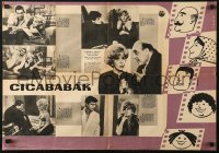 5j0089 BAMBOLE Hungarian 19x27 1966 Gina Lollobrigida, Elke Sommer, Virna Lisi & Monica Vitti