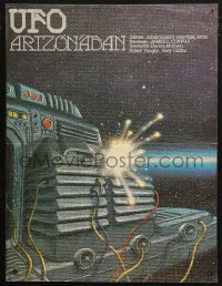 5j0097 HANGAR 18 Hungarian 16x22 1980 Darren McGavin, UFO secrets in the Arizona desert, different!