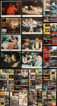 5m0630 LOT OF 108 LOBBY CARDS 1970s-1980s incomplete sets from a variety of different movies!