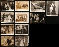 5m0337 LOT OF 11 SILENT 8X10 STILLS 1920s great scenes & portraits from a variety of movies!