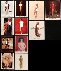 5m0340 LOT OF 11 BURLESQUE STRIPPER COLOR 8X10 STILLS 1970s-1980s sexy images with some nudity!