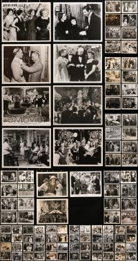 5m0203 LOT OF 107 8X10 STILLS 1930s-1960s great scenes from a variety of different movies!