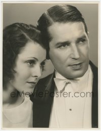 5s0347 PLAYBOY OF PARIS deluxe 11x14 still 1931 Maurice Chevalier & Frances Dee by Eugene Richee!