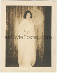 5s0350 POLA NEGRI deluxe 11x14 still 1920s full-length in white dress by Eugene Robert Richee!