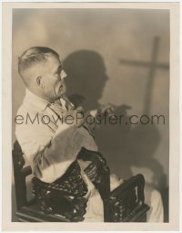 5s0358 ROAD TO MANDALAY deluxe 10.5x13.5 still 1926 seated Lon Chaney by Ruth Harriet Louise!