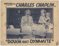 5s0209 DOUGH & DYNAMITE LC R1920s waiter Charlie Chaplin is a substitute baker, Conklin, rare!