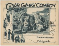 5s0212 EVERY MAN FOR HIMSELF LC 1924 Farina covered in cactus needles w/Joe Cobb & Our Gang, rare!